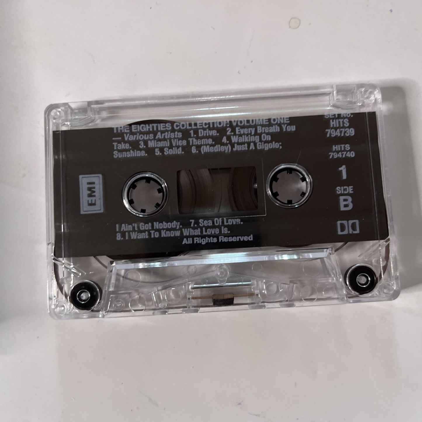 Various – The 80's Collection Volume One (Cassette, 1990, 2-Tapes) Australasia