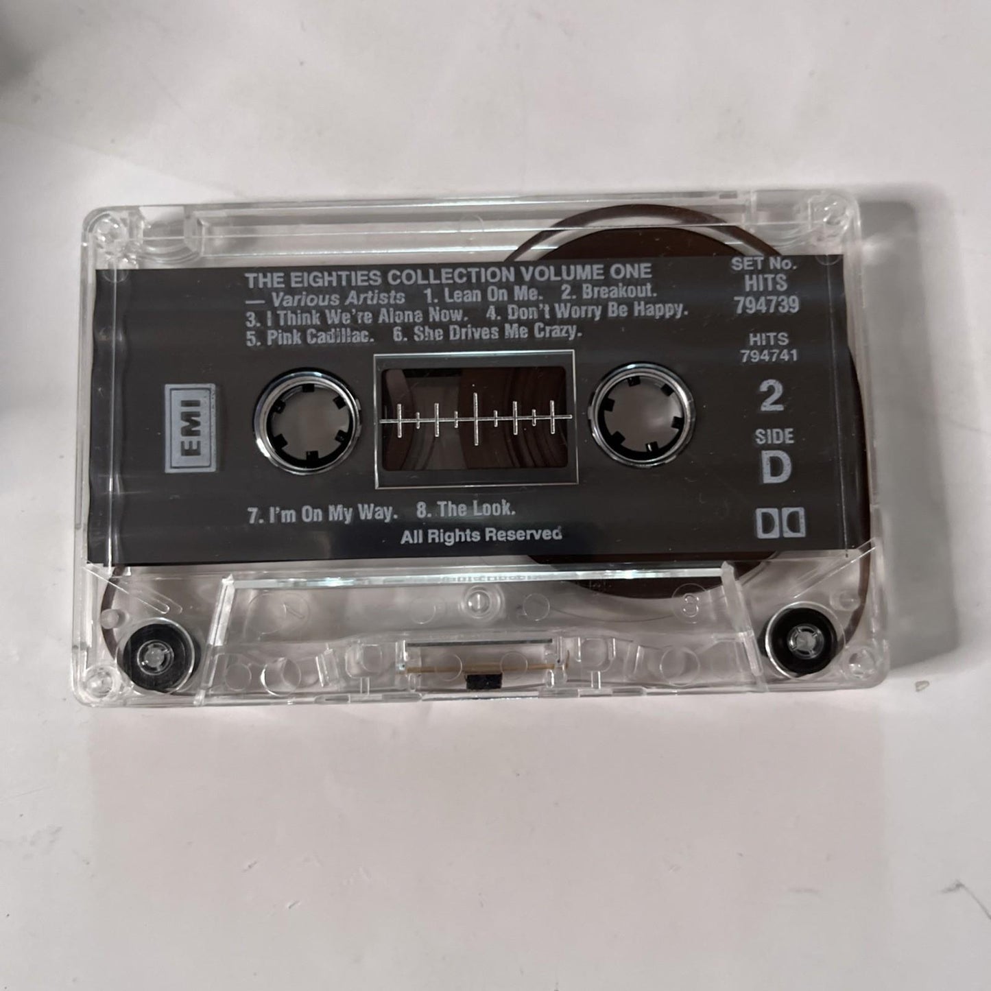 Various – The 80's Collection Volume One (Cassette, 1990, 2-Tapes) Australasia