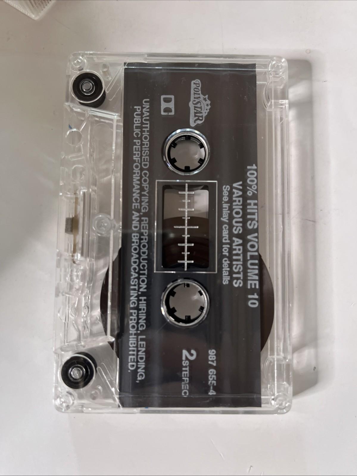 Various – 100% Hits Volume 10 (Cassette, 1993) Australia 987655-4