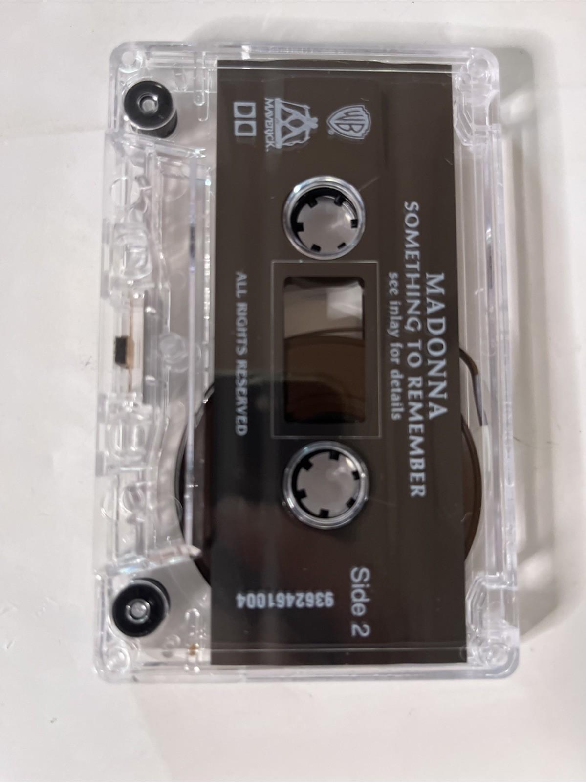 Madonna – Something To Remember (Cassette, 1995) Australia 9362461004