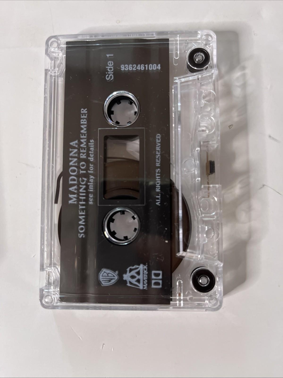 Madonna – Something To Remember (Cassette, 1995) Australia 9362461004