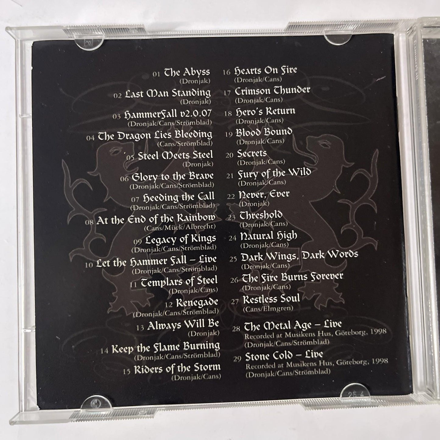 HammerFall – Steel Meets Steel (Ten Years Of Glory) (CD, 2007, 2-Disc) NB 1935-2