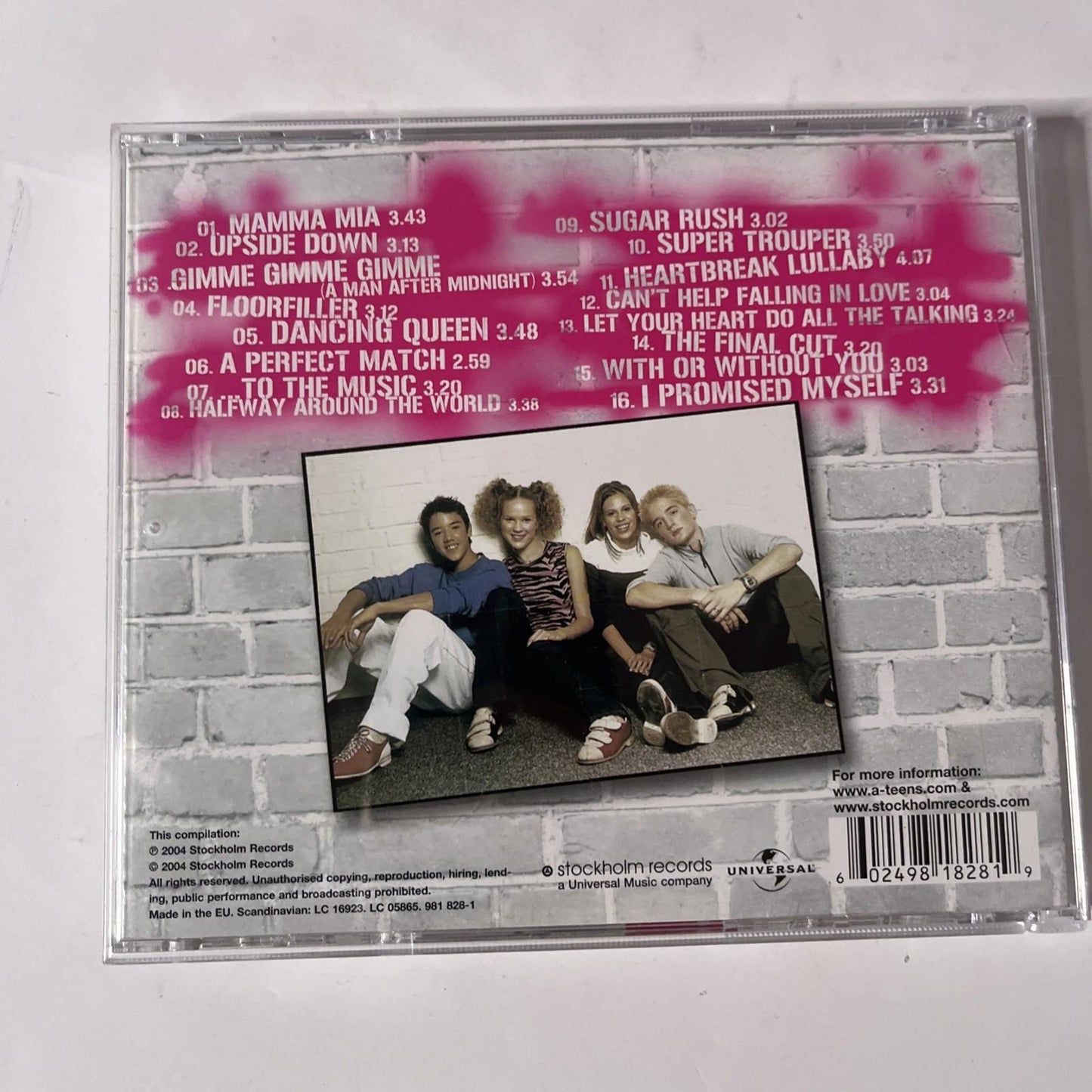 A*Teens – Greatest Hits (CD, 2004) Europe 981 828-1