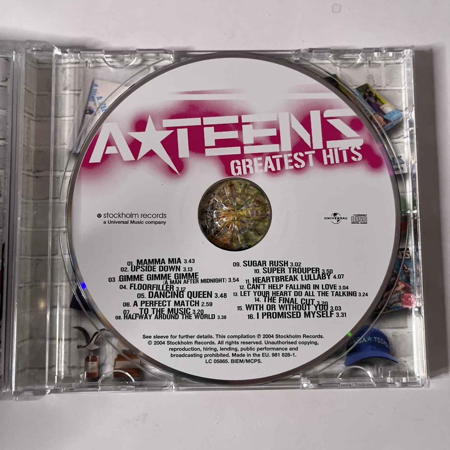 A*Teens – Greatest Hits (CD, 2004) Europe 981 828-1