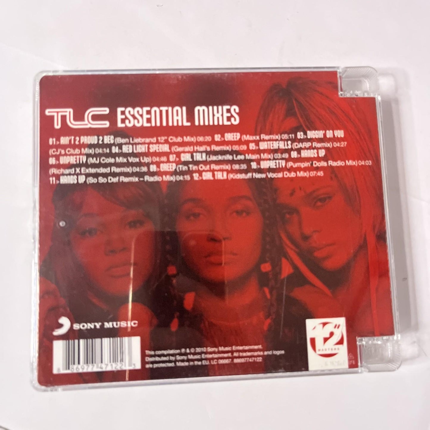 TLC – Essential Mixes (CD, 2010) Europe 88697747122