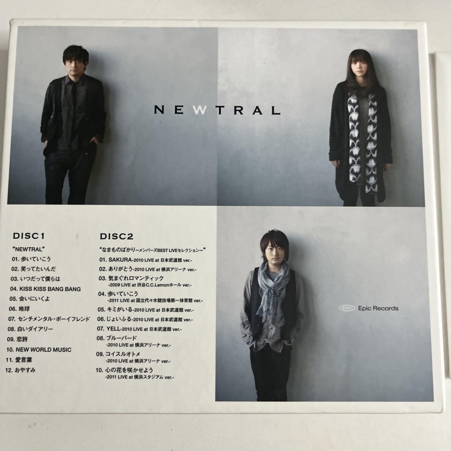 Ikimono-Gakari – Newtral (CD, 2012, 2-Disc) Japan Limited Edition ESCL 3827-8
