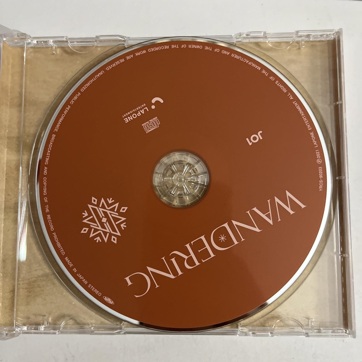 JO1 – Wandering (CD, 2021) Japan Obi YRCS-90203