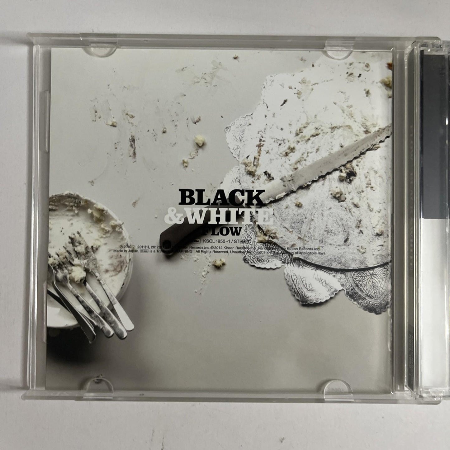 Flow – Black & White (CD + DVD, 2012, 2-Disc) Japan KSCL 1950-1