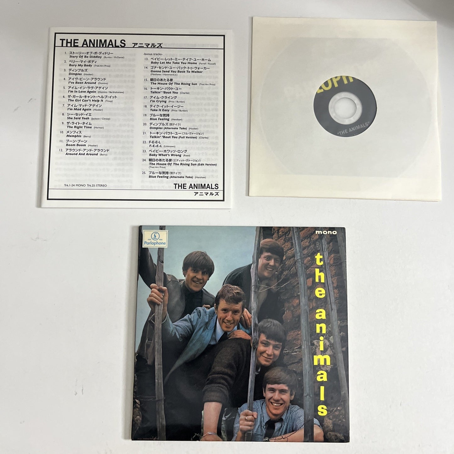 The Animals – The Animals (CD, SHM-CD, 2013) Japan Paper Sleeve WPCR-15413