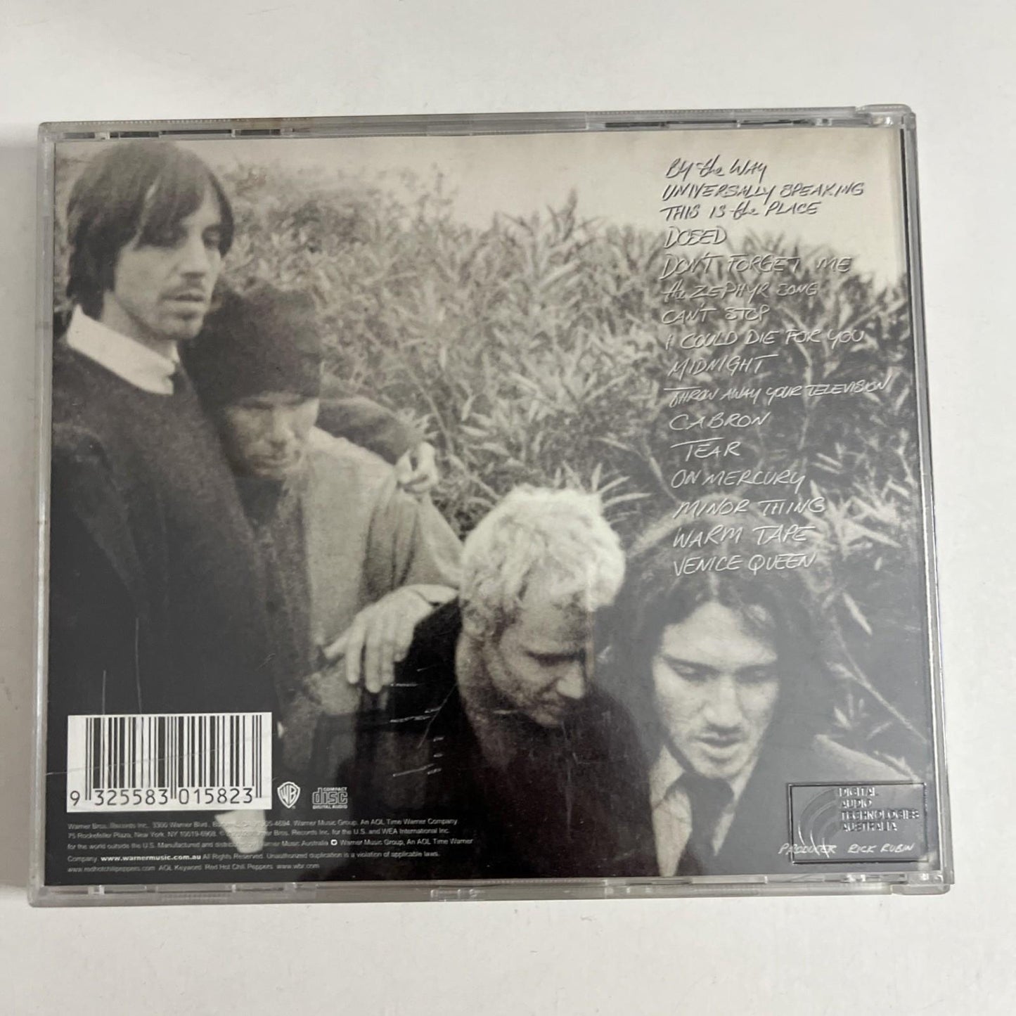 Red Hot Chili Peppers – By The Way (CD, 2002) Australia 9362481402