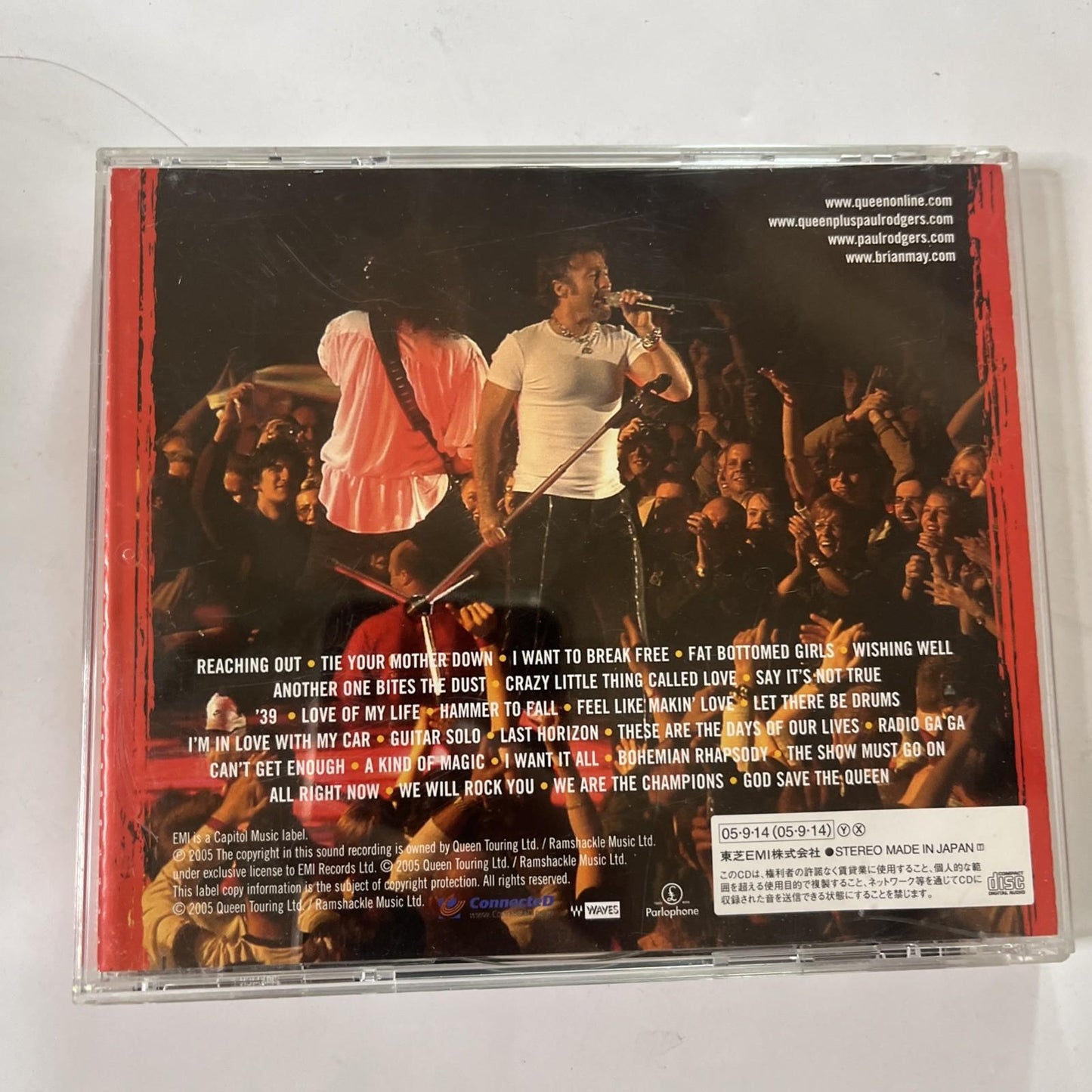 Queen, Paul Rodgers – Return Of The Champions (CD, 2005, 2-Disc) Japan