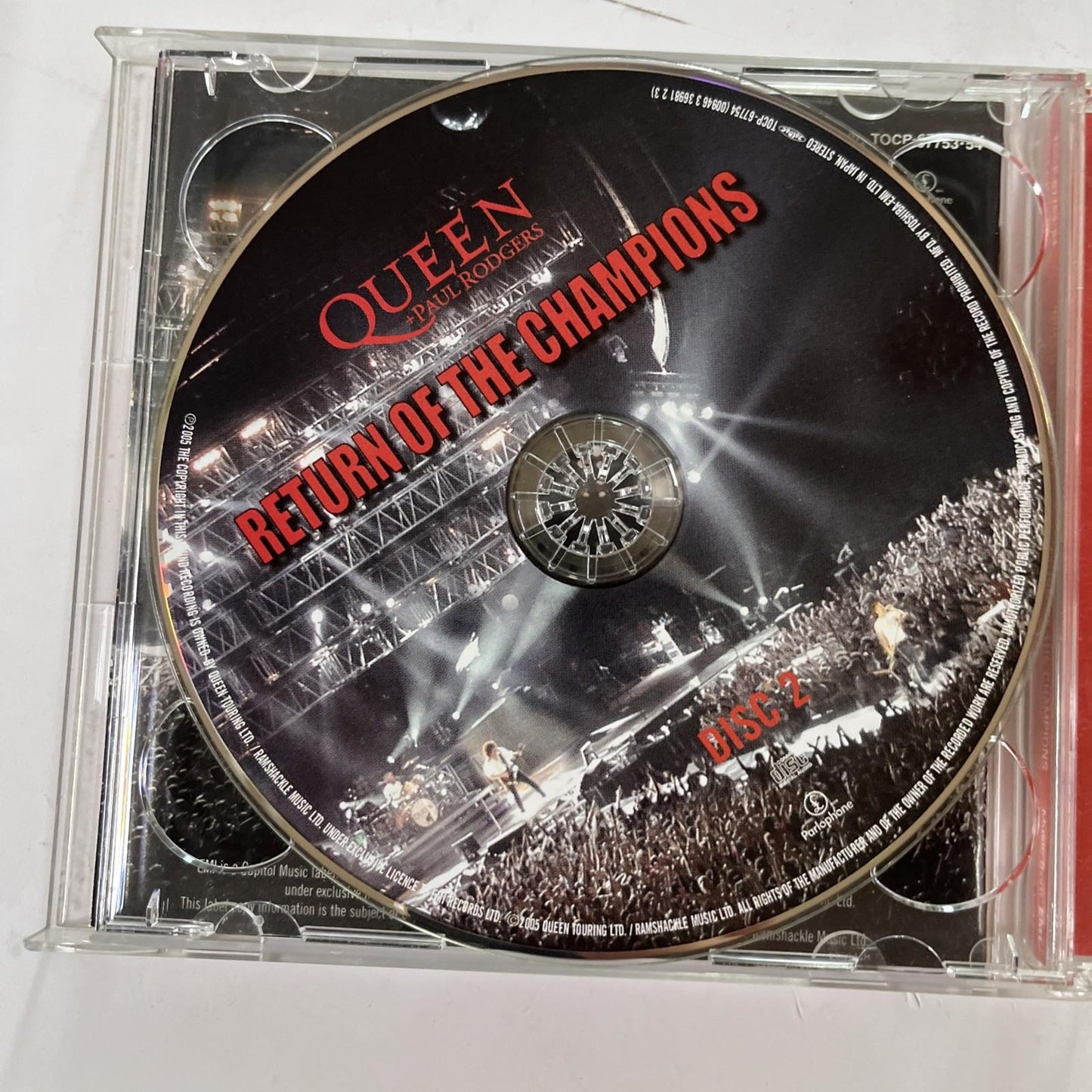 Queen, Paul Rodgers – Return Of The Champions (CD, 2005, 2-Disc) Japan