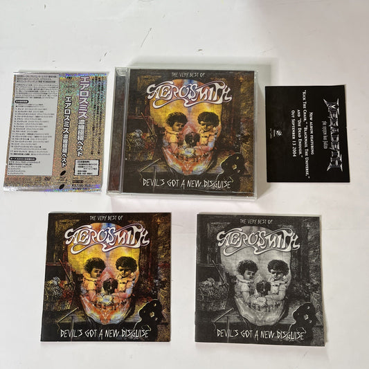 Aerosmith – Devil's Got A New Disguise (CD + DVD, 2006, 2-Disc) Japan Obi