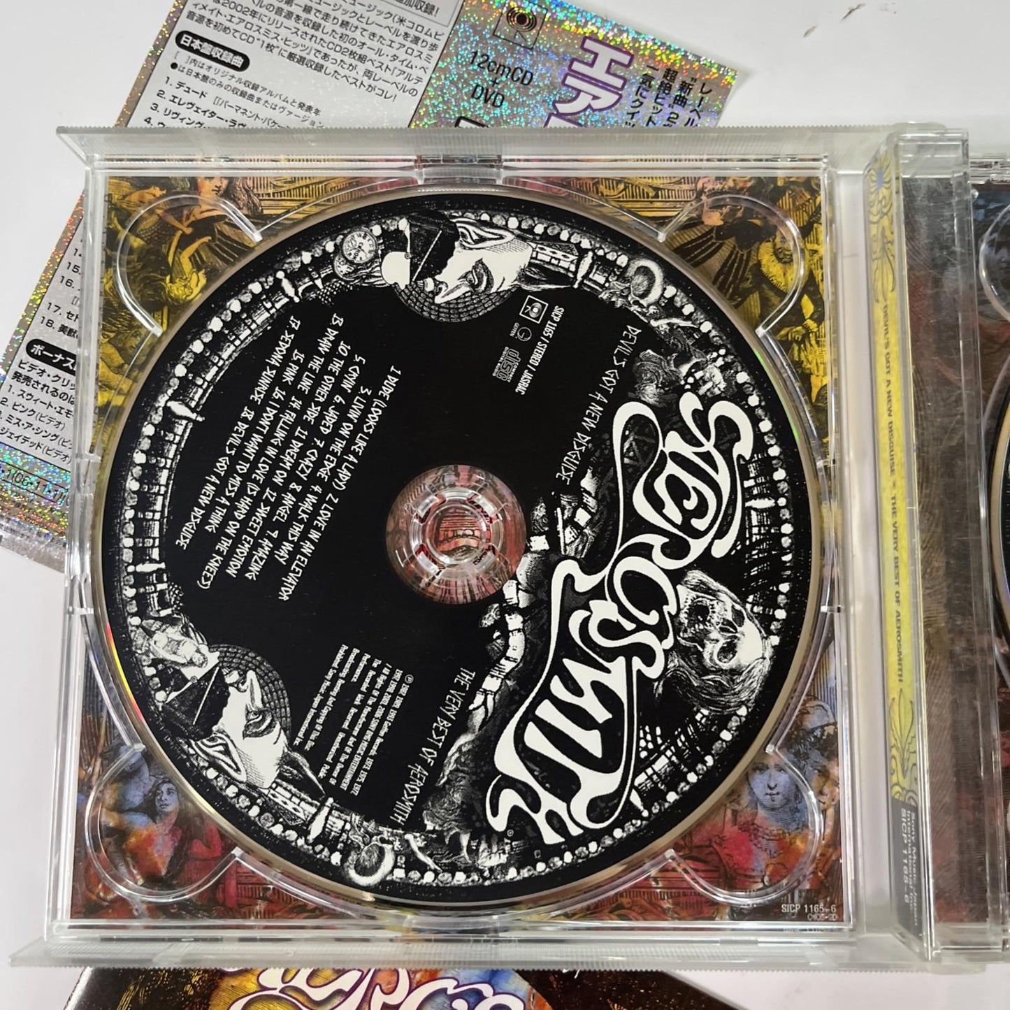 Aerosmith – Devil's Got A New Disguise (CD + DVD, 2006, 2-Disc) Japan Obi