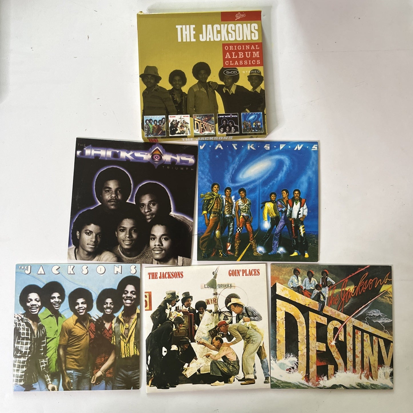 The Jacksons – Original Album Classics (Box Set, CD, 2008, 5-Disc) Europe