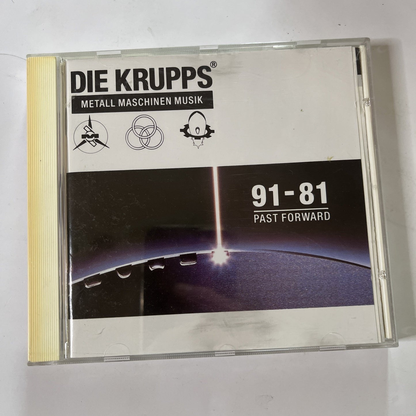 Die Krupps – Metall Maschinen Musik · 91-81 Past Forward (CD, 1991) KRUPPS 1CD