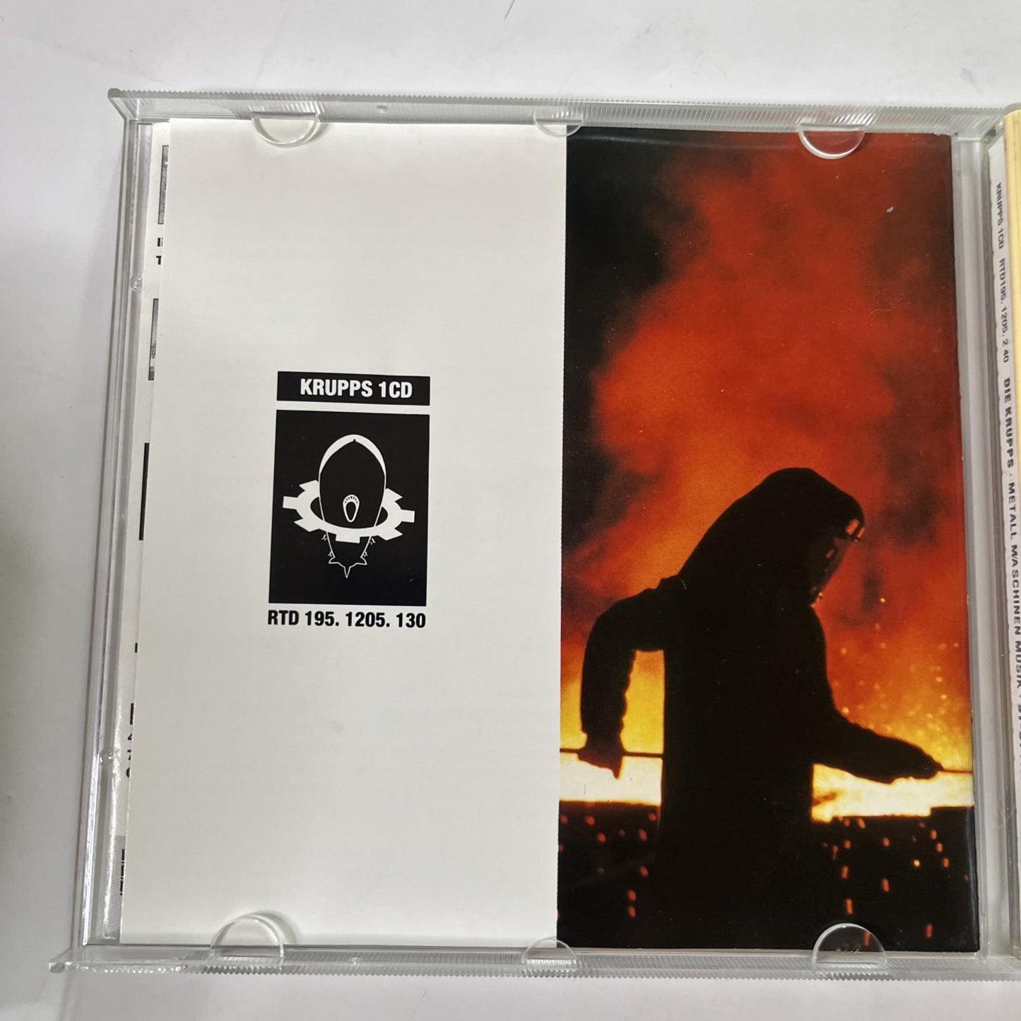 Die Krupps – Metall Maschinen Musik · 91-81 Past Forward (CD, 1991) KRUPPS 1CD