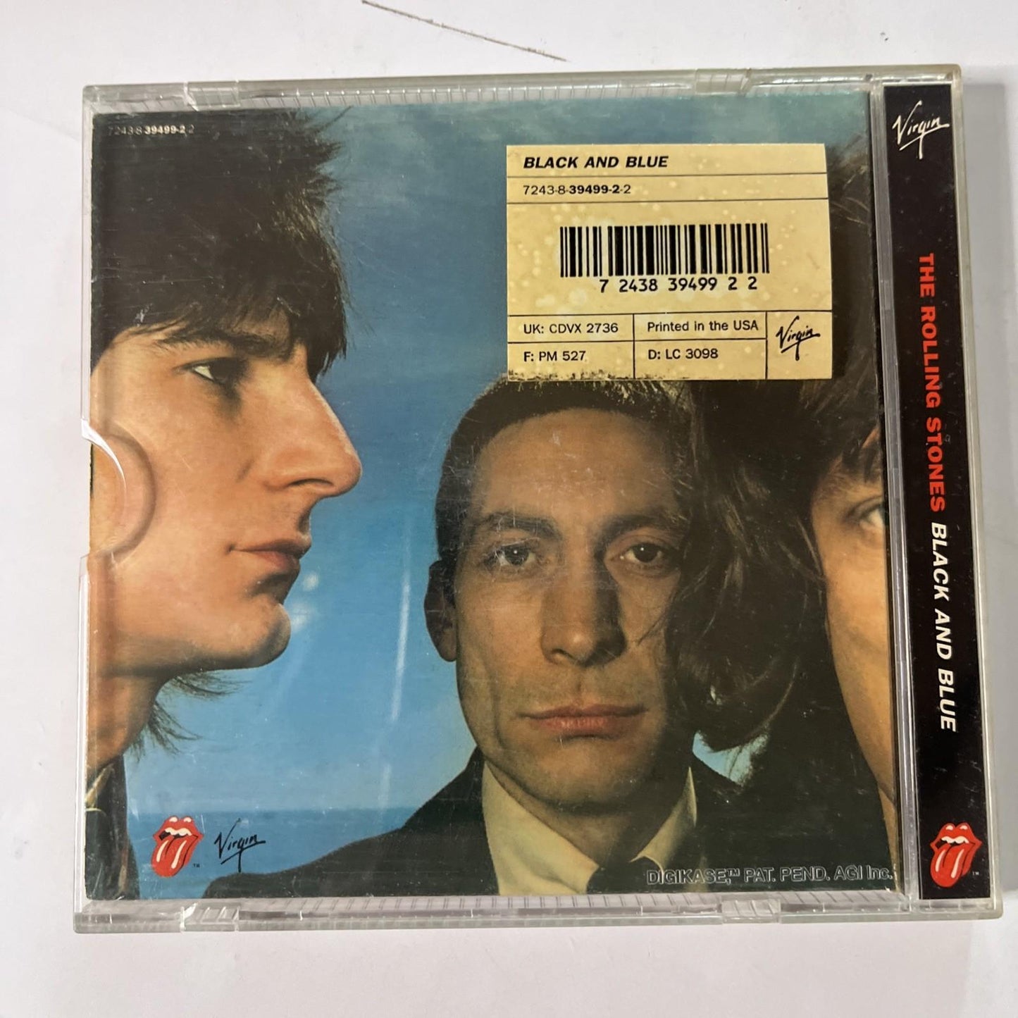 The Rolling Stones – Black And Blue (CD, 1994) Digikase Collector's Edition
