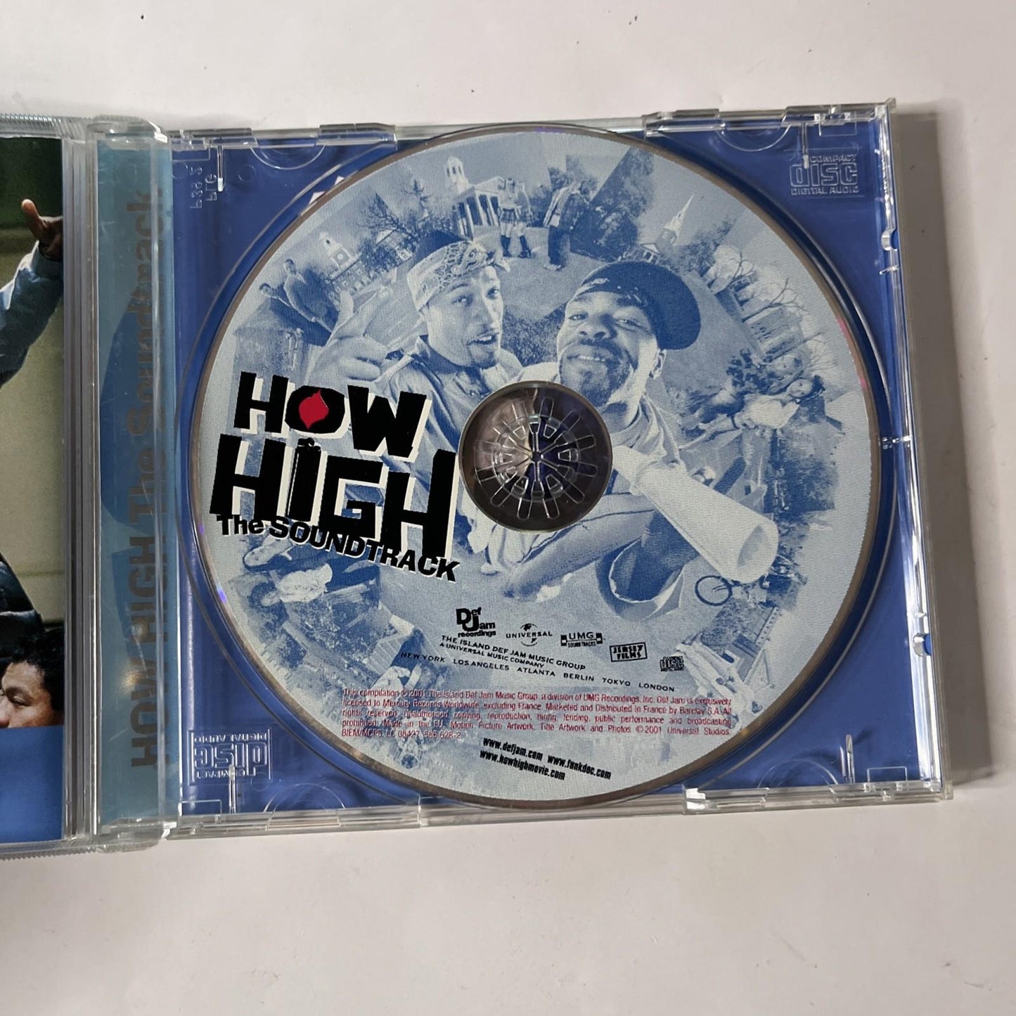 Various – How High (The Soundtrack) (CD, 2001) Europe 586 628-2