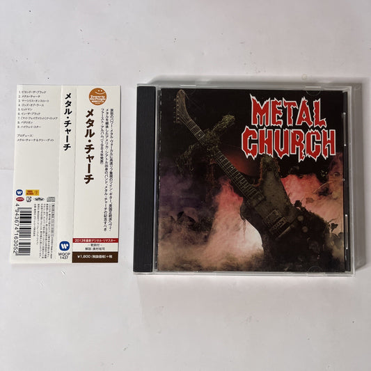 Metal Church – Metal Church (CD, 2013) Japan Obi WQCP-1437