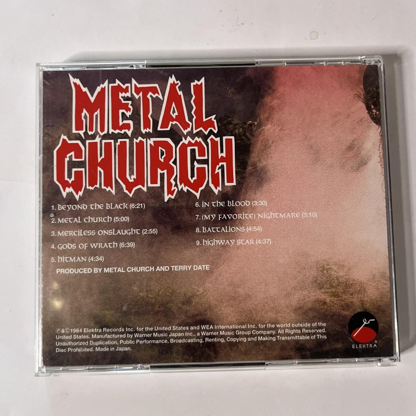 Metal Church – Metal Church (CD, 2013) Japan Obi WQCP-1437