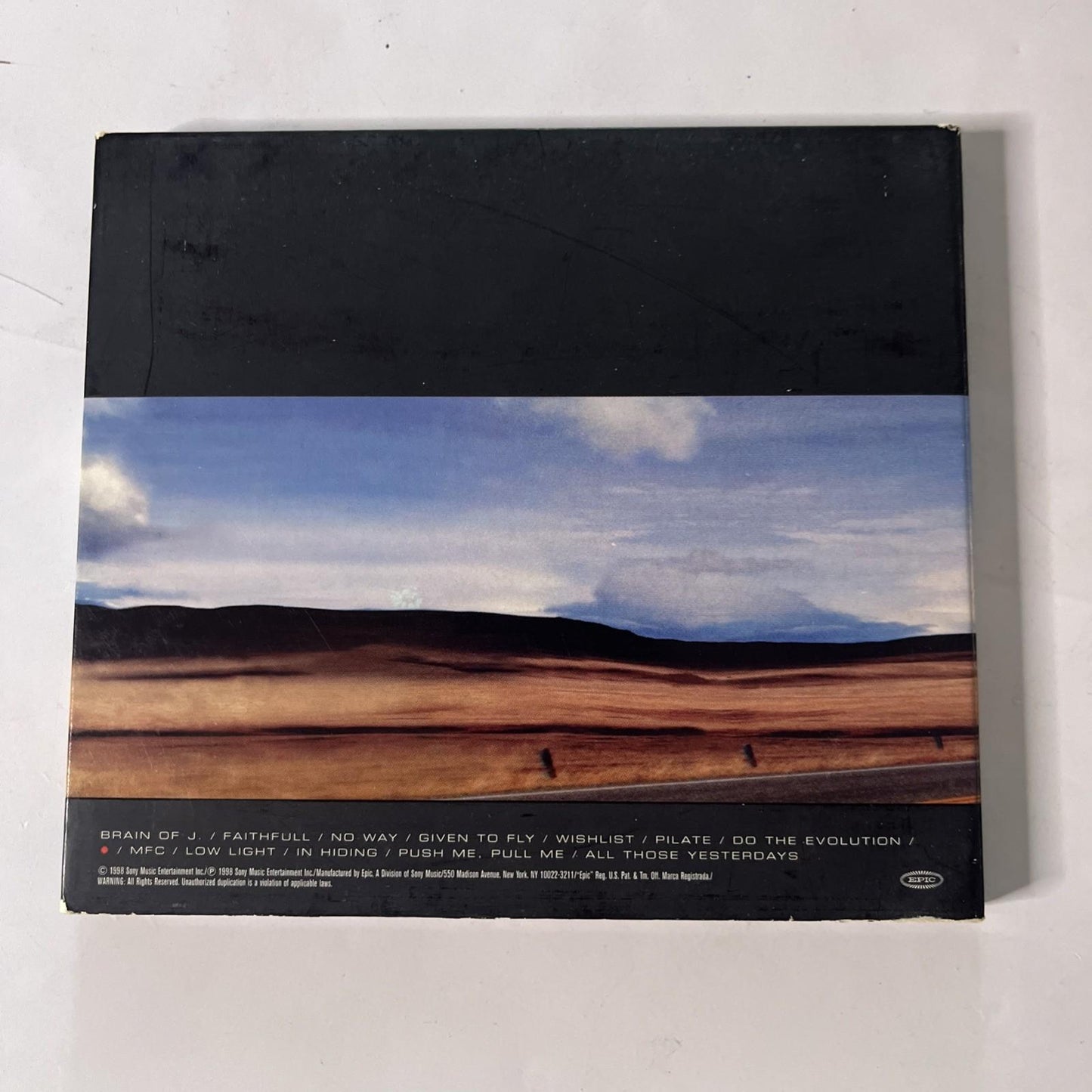 Pearl Jam – Yield (CD, 1998) US Digipak EK 68164
