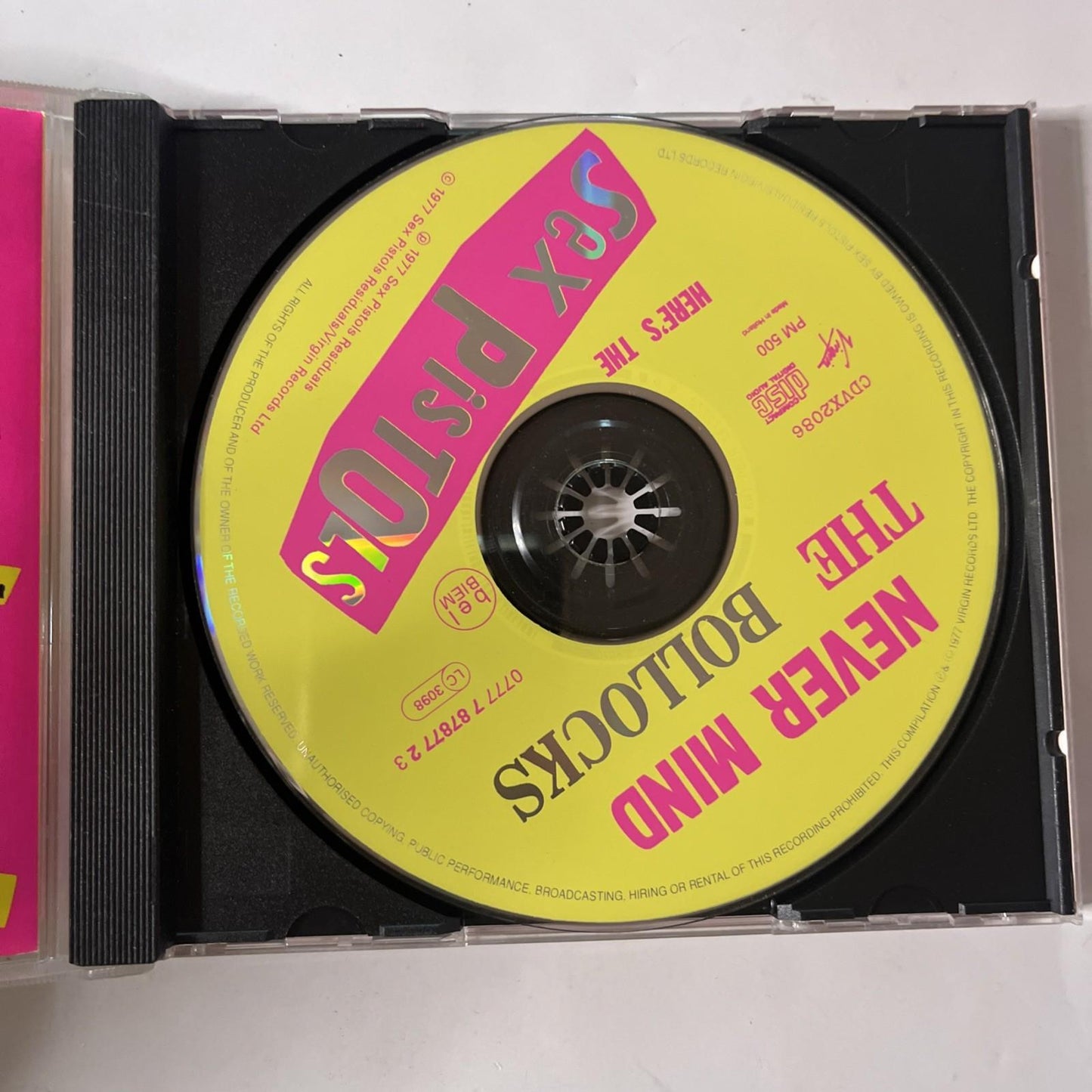 Sex Pistols – Never Mind The Bollocks Here's The Sex Pistols (CD, 2009) CDVX2086
