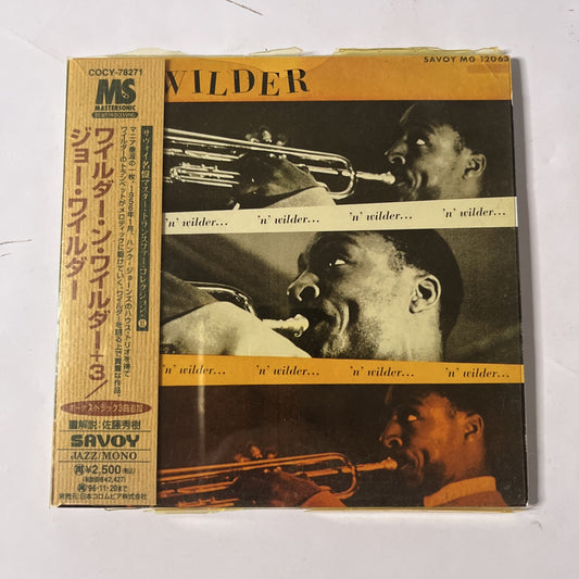 Joe Wilder – Wilder 'N' Wilder (CD, 1994) Japan Obi, Limited Edition, Promo