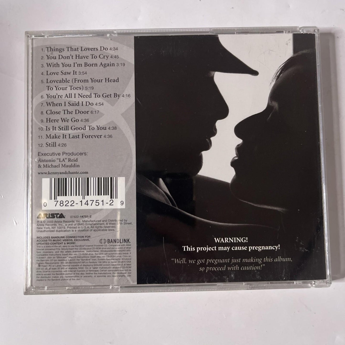Kenny Lattimore, Chanté Moore – Things That Lovers Do (CD, 2003) US