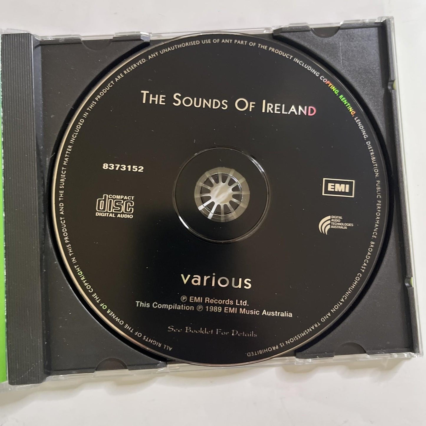 Various – The Sounds Of Ireland (CD, 1989) Australia 8373152