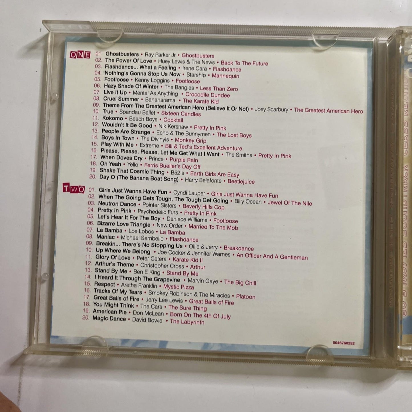 Various – 80's Movies Soundtrack Class Reunion (CD, 2005, 2-Disc) Australia