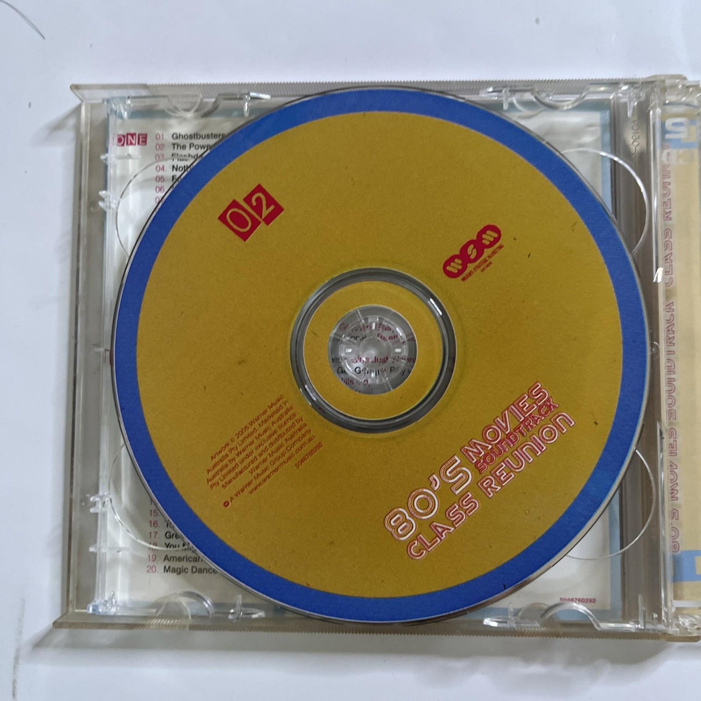 Various – 80's Movies Soundtrack Class Reunion (CD, 2005, 2-Disc) Australia