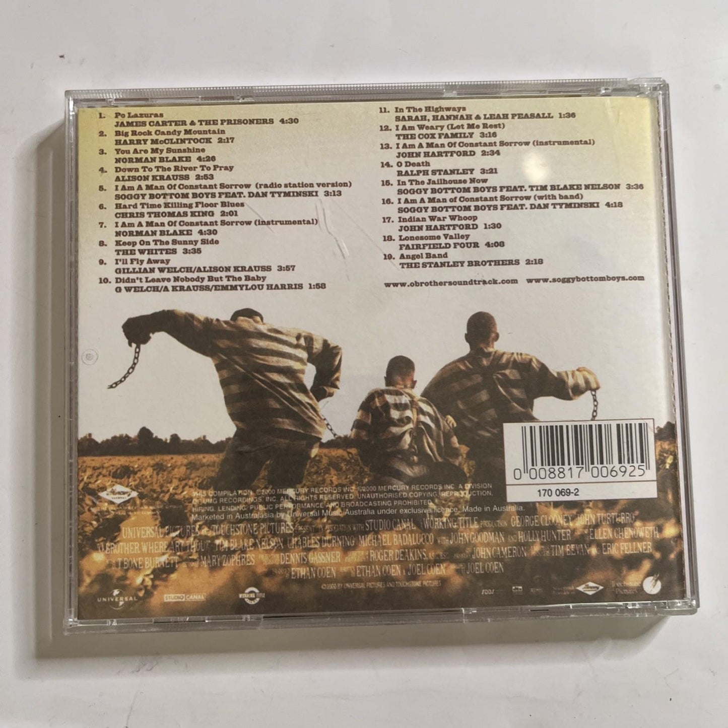 O Brother, Where Art Thou? (Music From The Motion Picture) (CD, 2000)