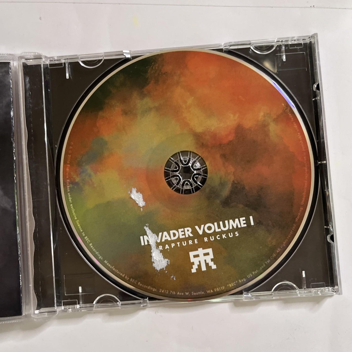 Rapture Ruckus – Invader Volume 1 (CD, 2014) US BED000007