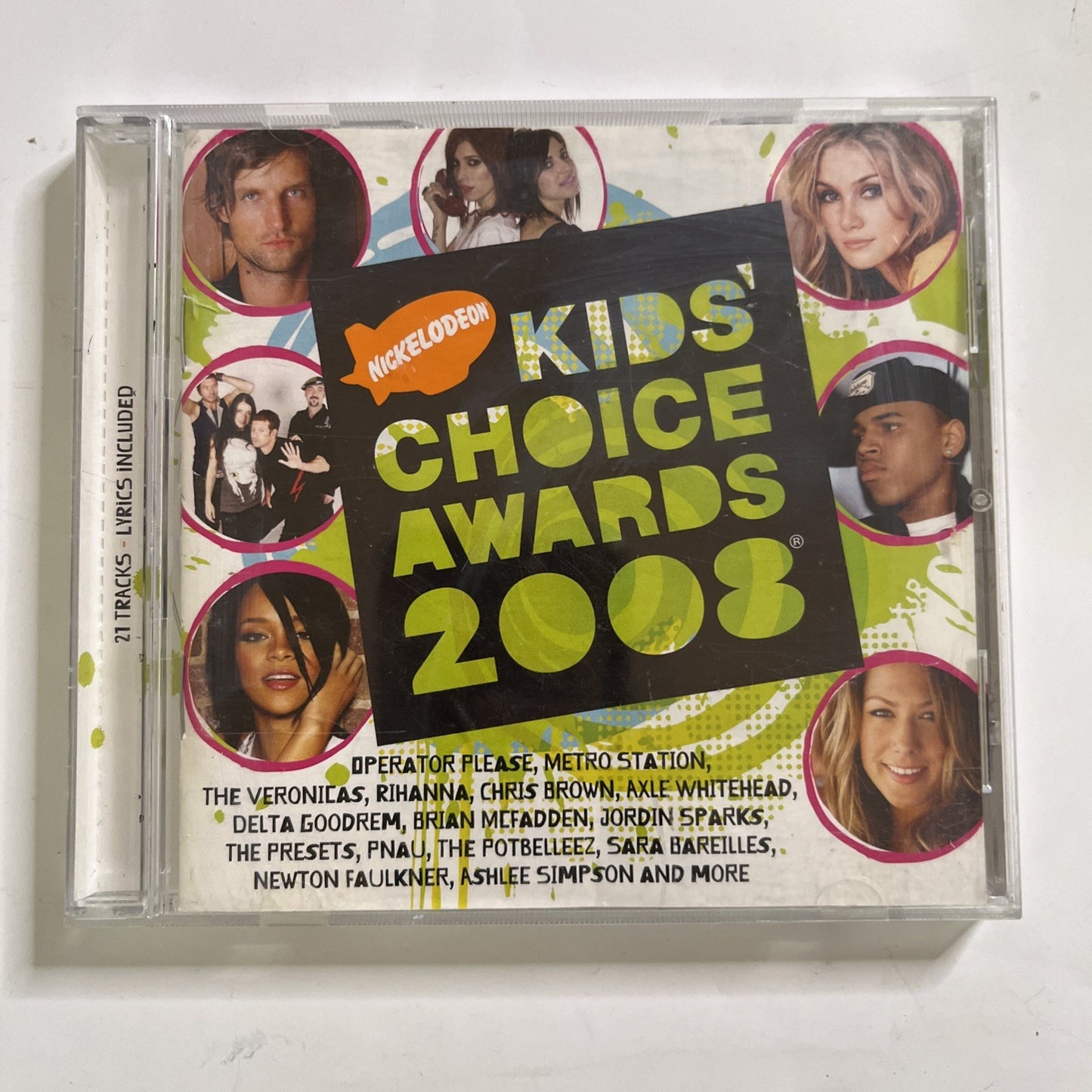 Various – Nickelodeon Kids' Choice Awards 2008 (CD, 2008) Australia 88697391182