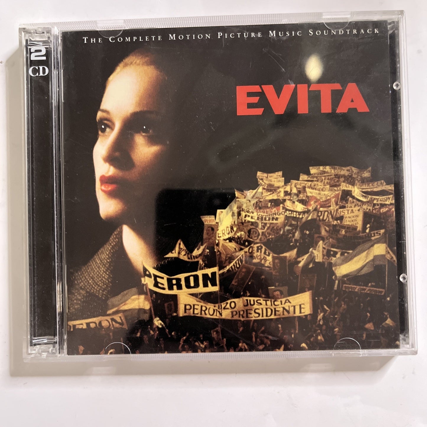 Evita (The Motion Picture Music Soundtrack) (CD, 1996, 2-Disc) Australia