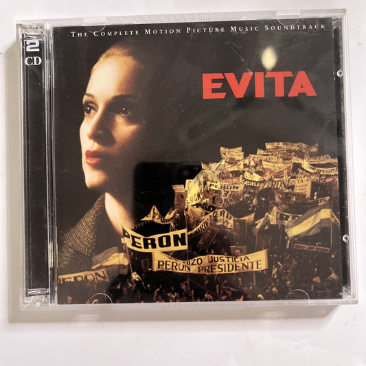 Evita (The Motion Picture Music Soundtrack) (CD, 1996, 2-Disc) Australia