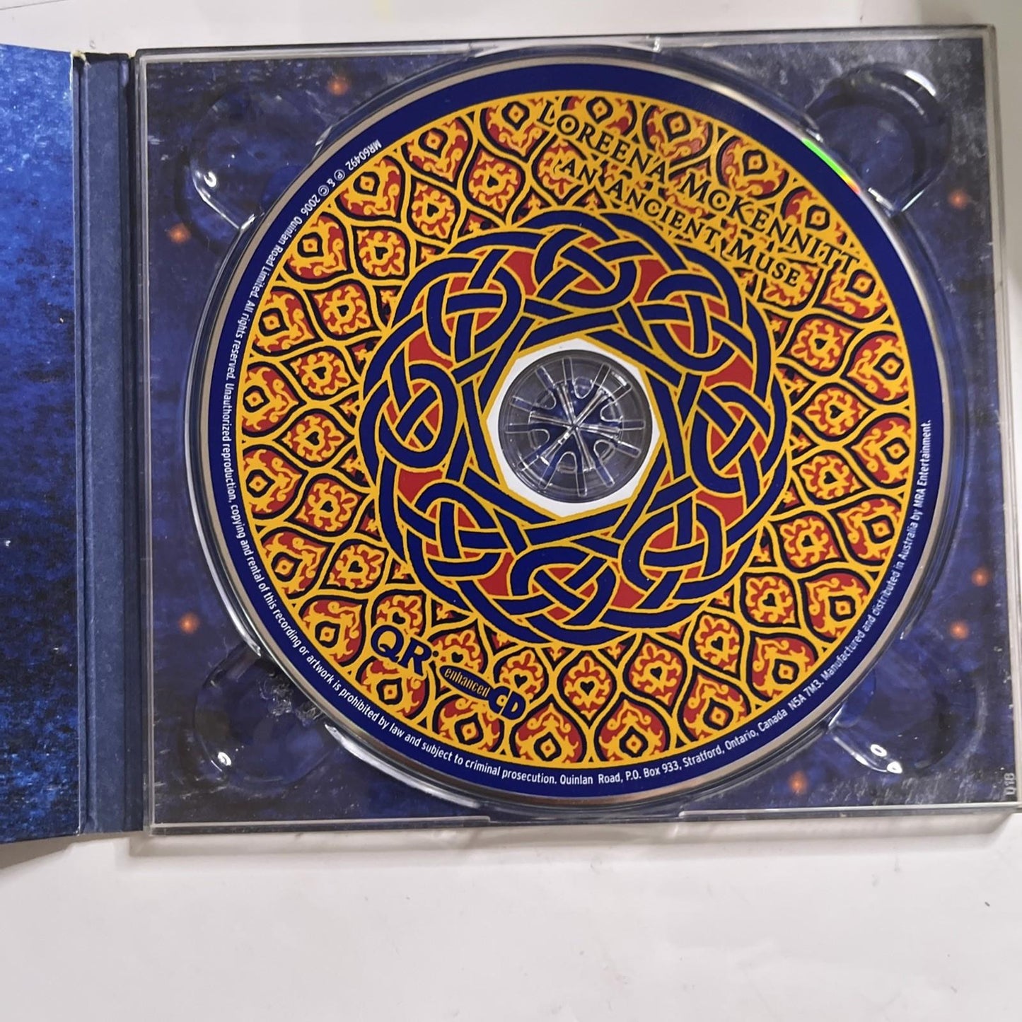 Loreena McKennitt – An Ancient Muse (CD, 2006) Australia Digipak MR60492