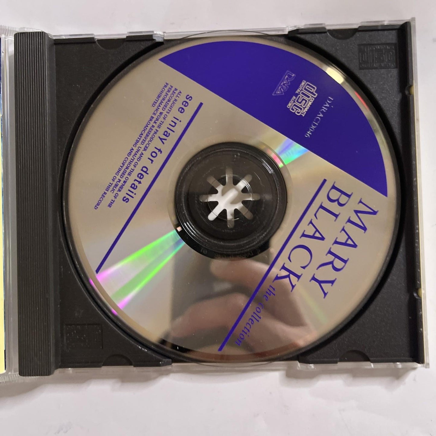 Mary Black – The Collection (CD, 1992) Ireland DARACD046