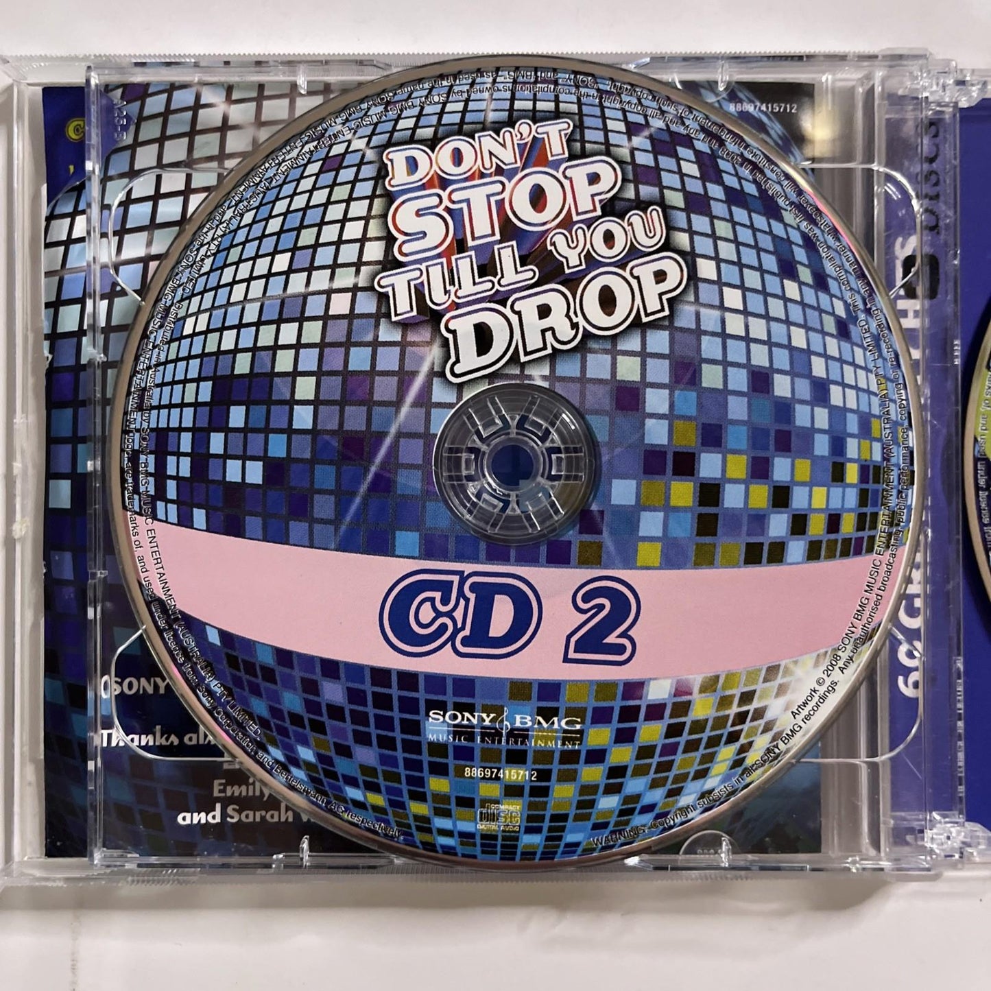 Various – Don't Stop Till You Drop - 60 Great Party Hits (CD, 2008, 3-Disc)