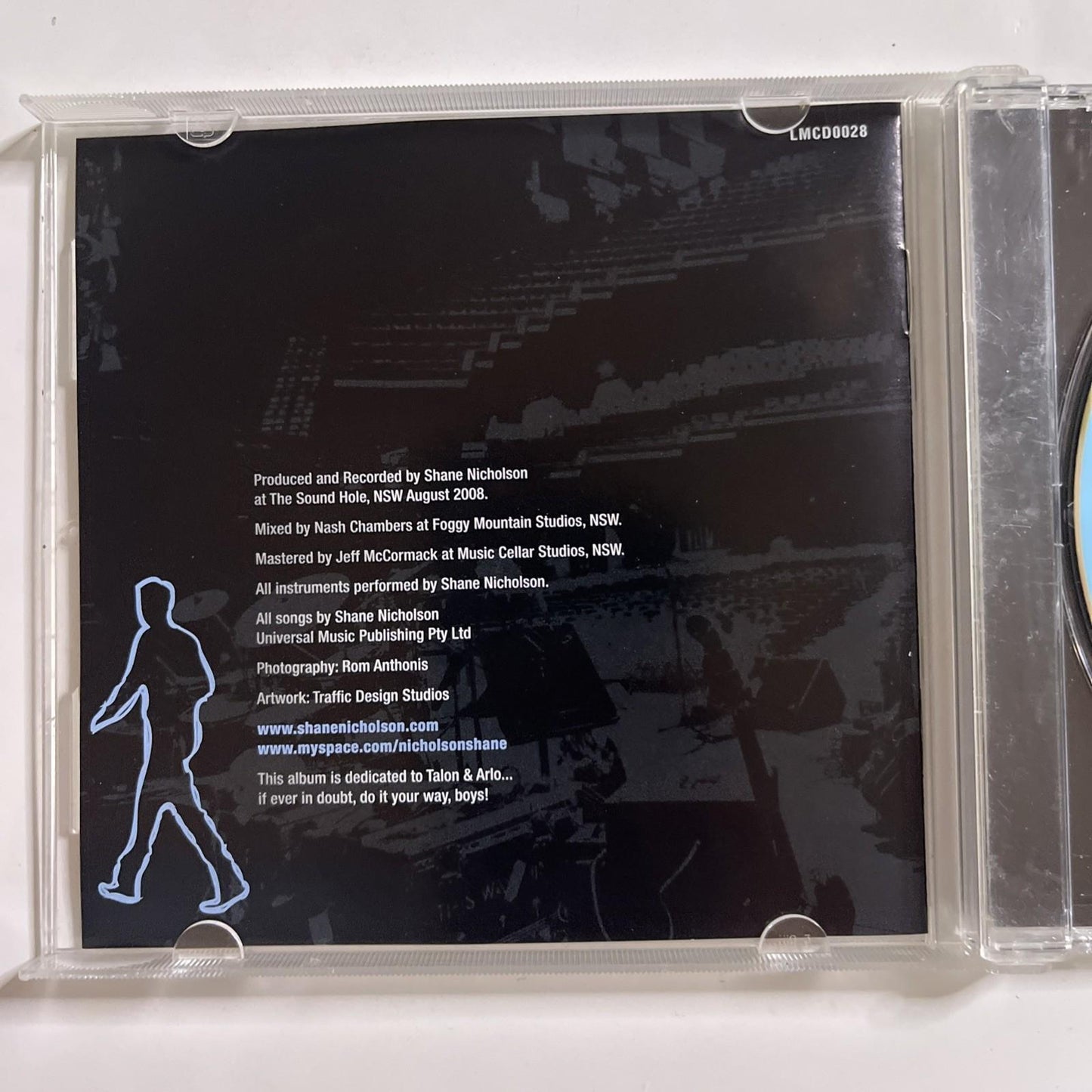 Shane Nicholson – Familiar Ghosts (CD, 2008) Australia LMCD0025