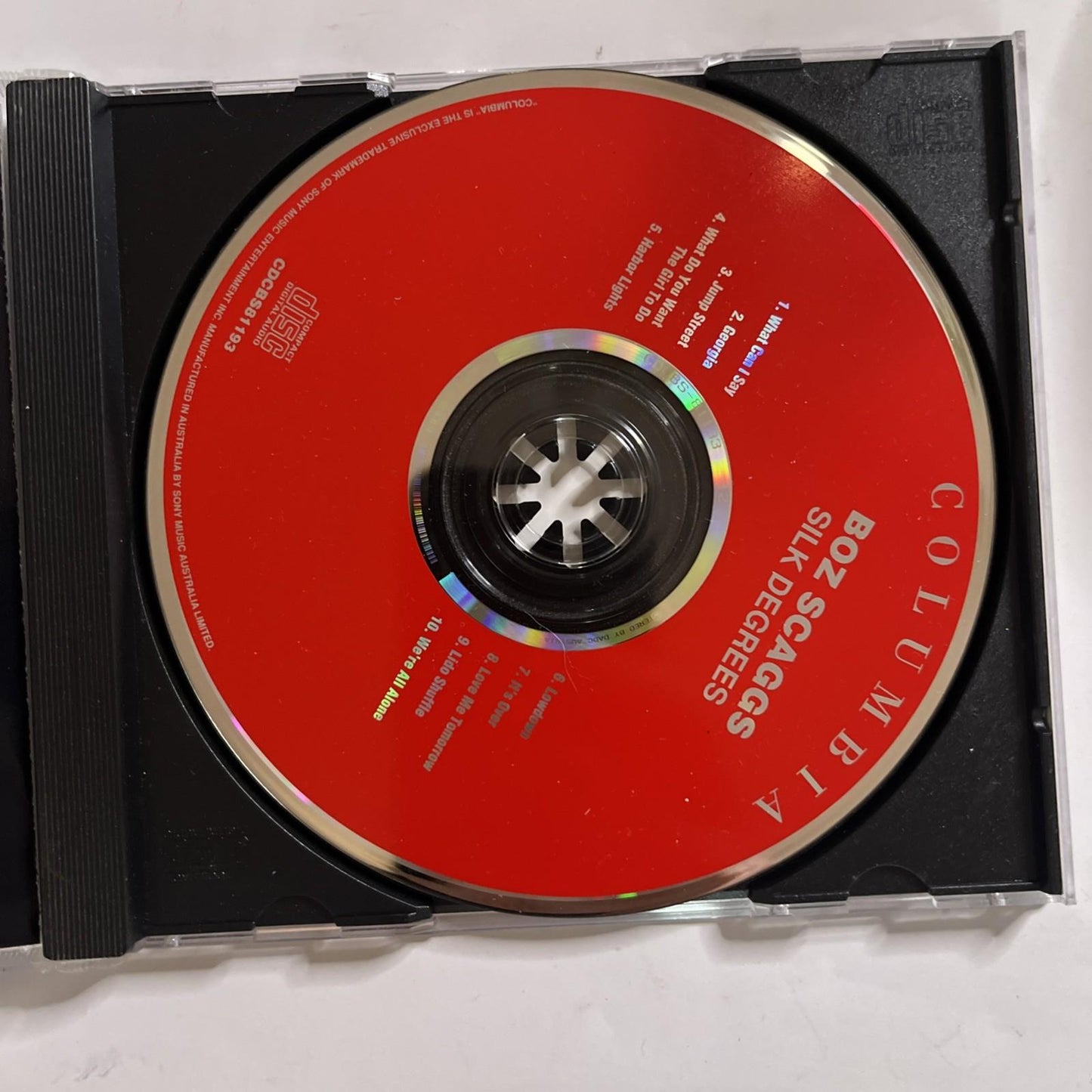Boz Scaggs – Silk Degrees (CD) Australia CDCBS 81193