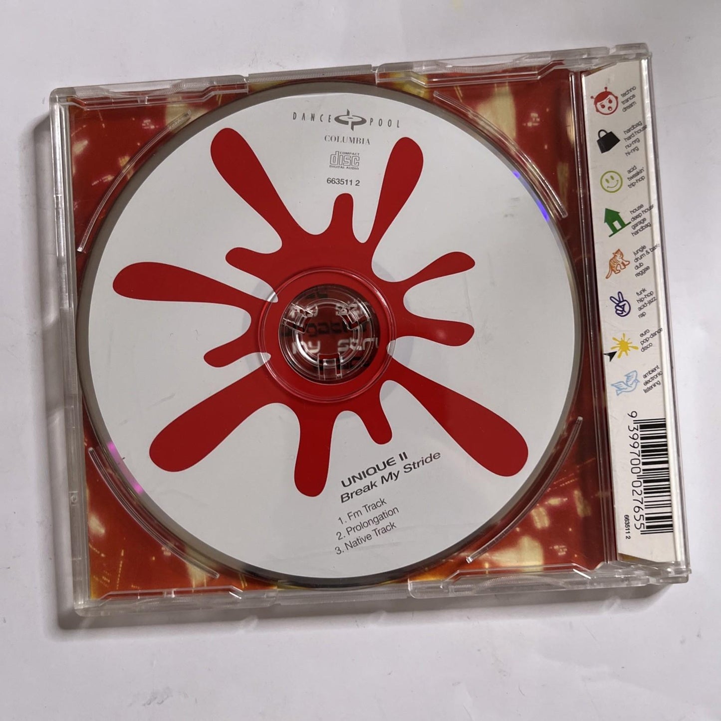 Unique II – Break My Stride (CD, 1996) Australia