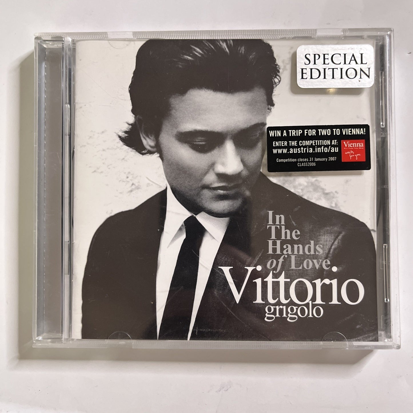 Vittorio Grigolo – In The Hands Of Love (CD, 2006) Australia Special Edition