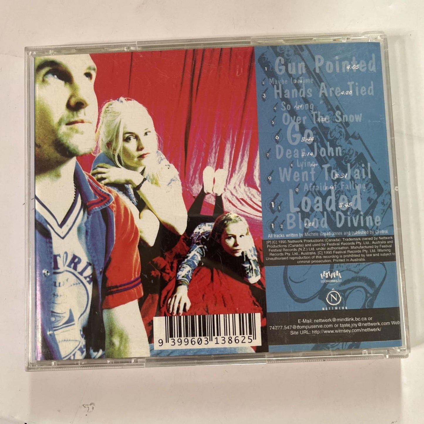 Taste Of Joy – Trigger Fables (CD, 1995) Canada W2-30089
