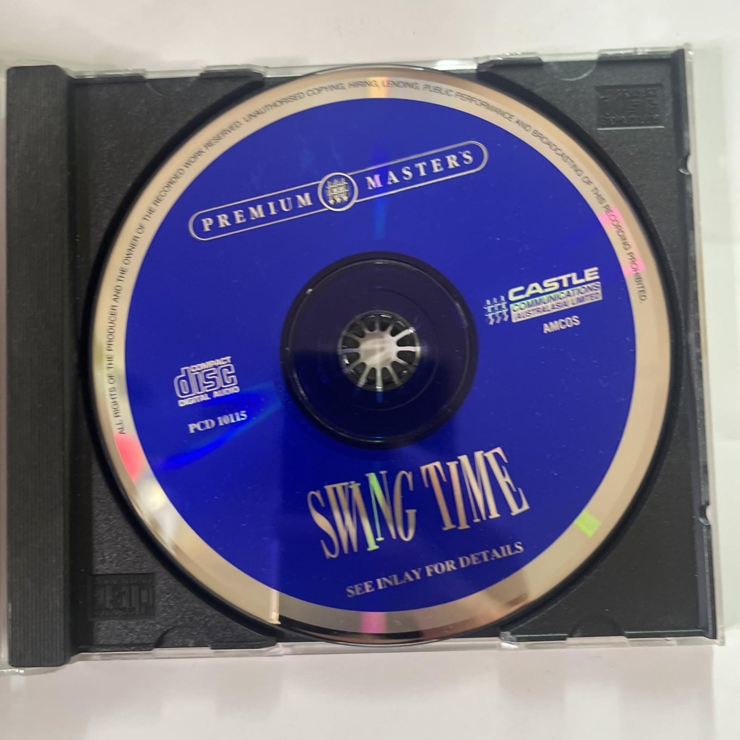 Various – Swing Time (CD, 1994) Australia PCD 10115