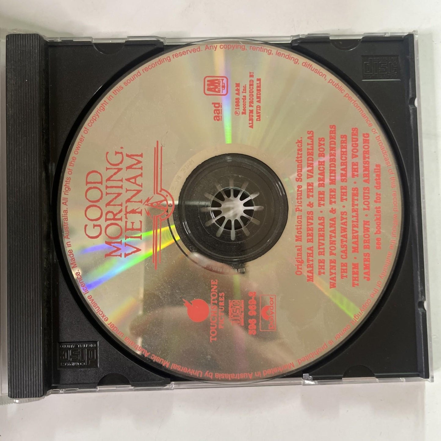 Good Morning, Vietnam - Original Motion Picture Soundtrack (CD, 1988)