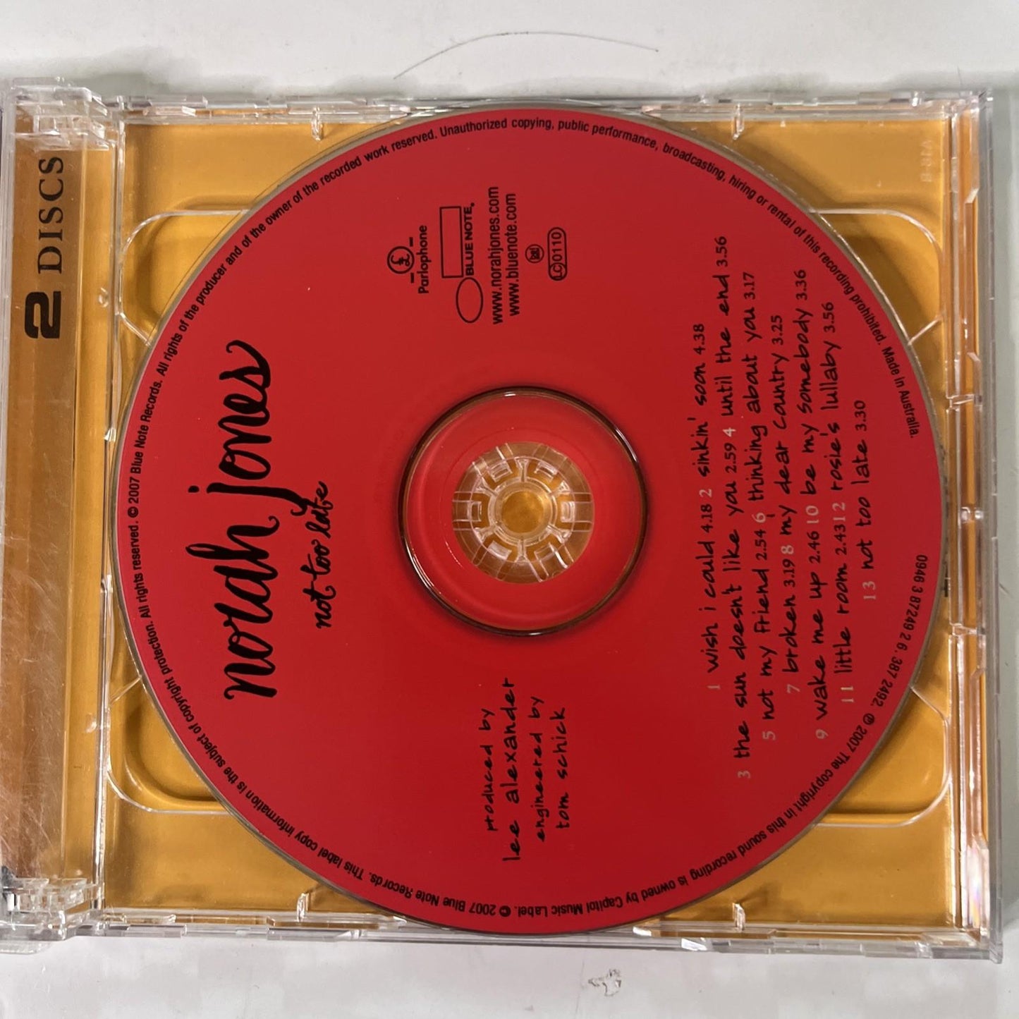 Norah Jones – Feels Like Home / Not Too Late (CD, 2007, 2-Disc) Australia  4