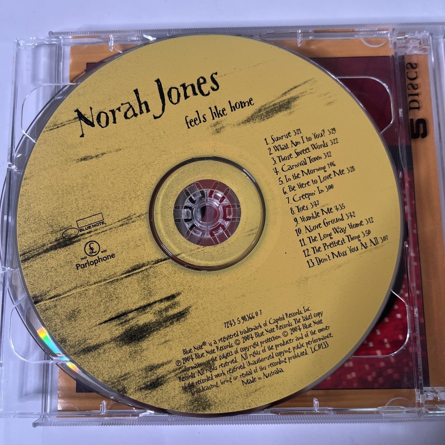 Norah Jones – Feels Like Home / Not Too Late (CD, 2007, 2-Disc) Australia  4