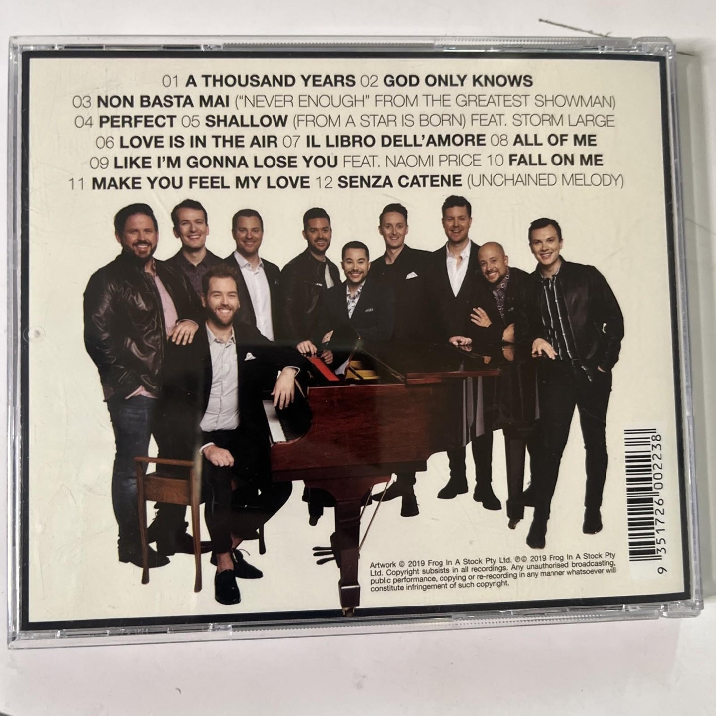 The Ten Tenors – Love Is In The Air (CD, 2019) Australia *Signed Copy*